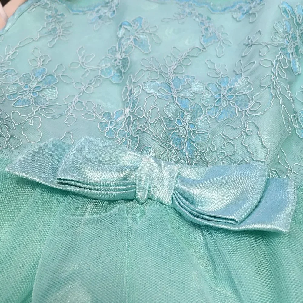 Cherokee Sleeveless Mint Green Dress - Size 14/16